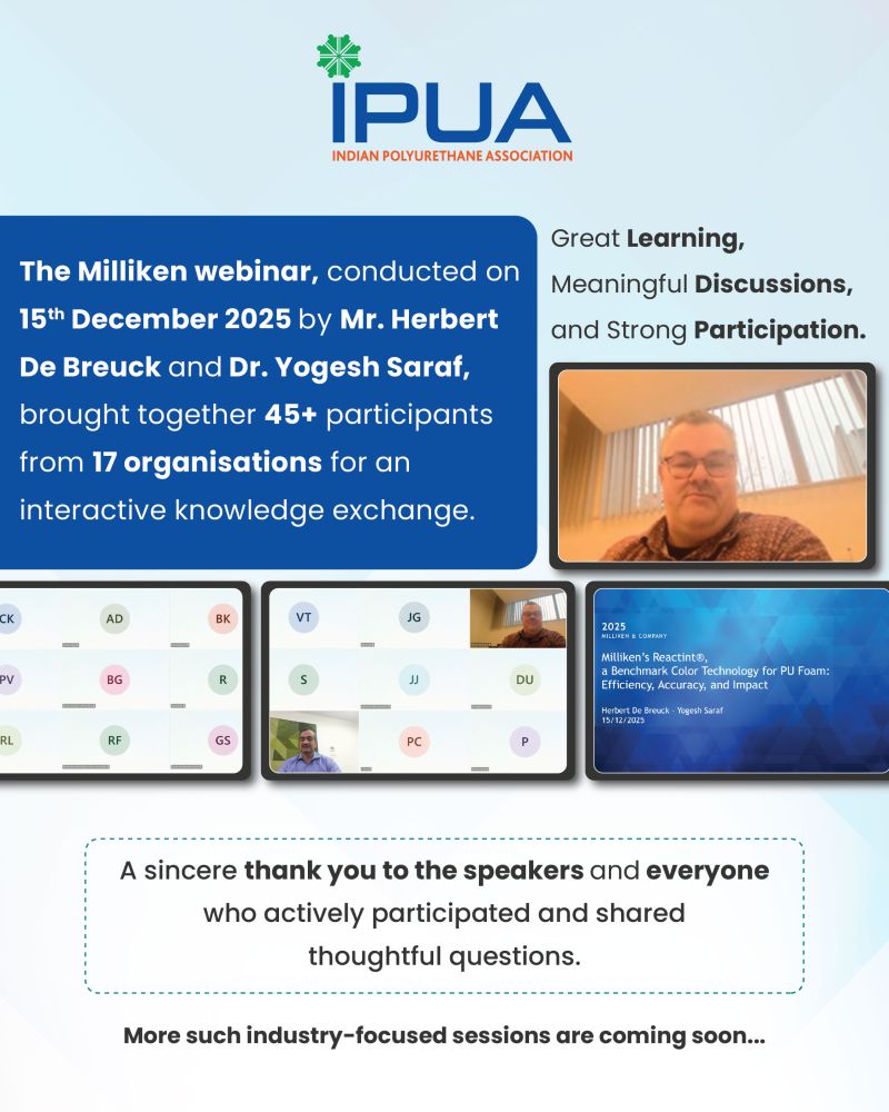 Webinar - Reactint® is transforming how we look at color formulation bringing precision, efficiency, and impact to the PU foam industry