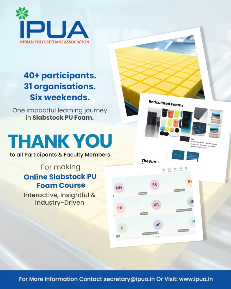 Online Slabstock PU Foam Course