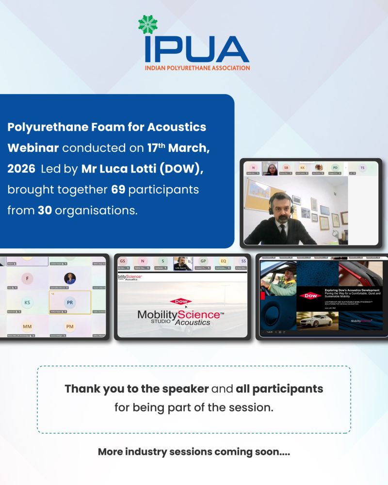 Webinar on Polyurethane Foam for Acoustics