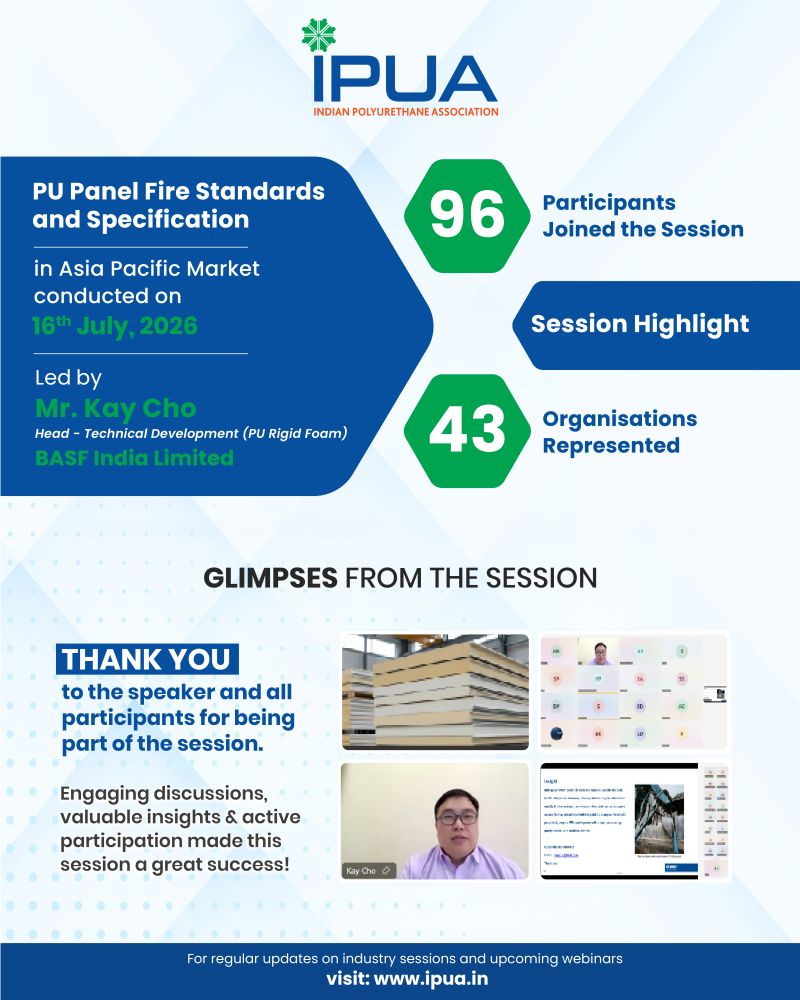 Webinar on PU Panel Fire Standards and Specifications in the Asia Pacific Market